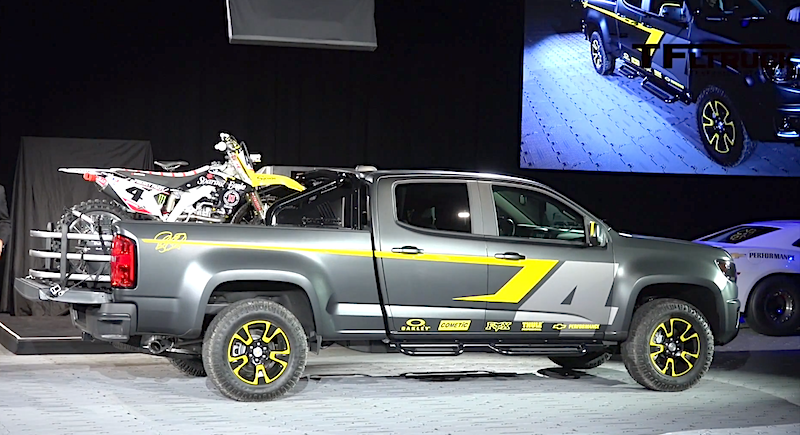 Watch The Chevy Colorado Z71 Performance Concept Reveal From 2014 Sema The Fast Lane Truck 0996