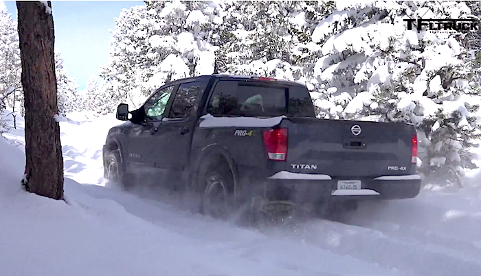 Nissan truck snowboarding real #8