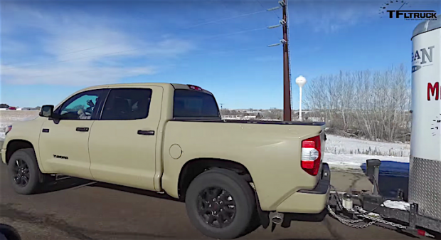 Is 2016 Toyota Tundra More Efficient at Towing than 2016 Tacoma? [Video
