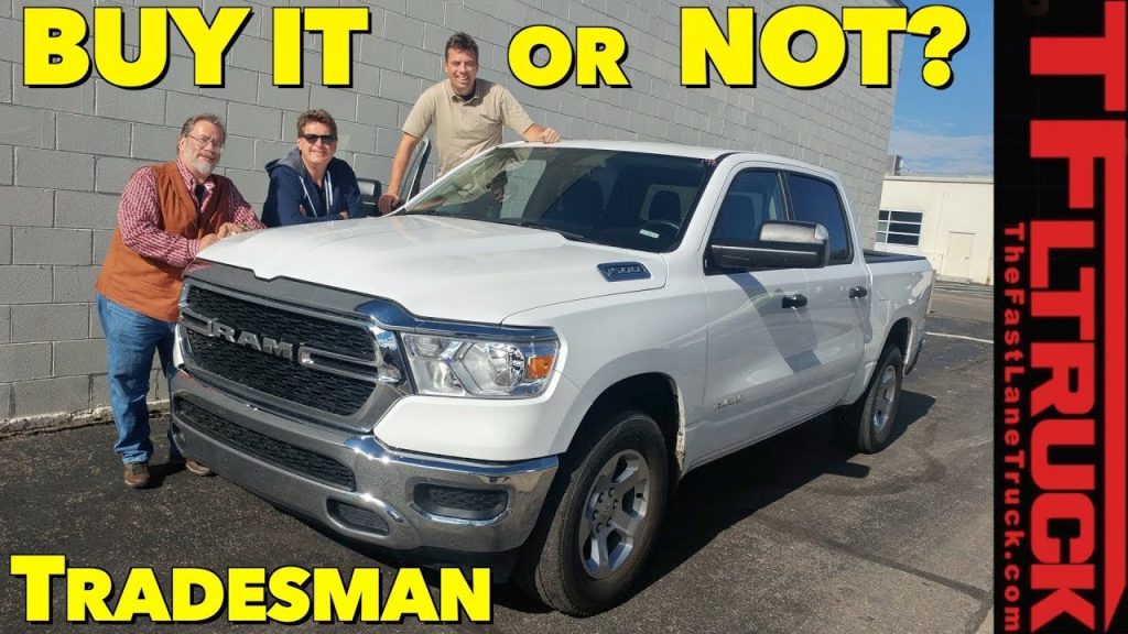 2019 ram 1500 tradesman v6: is $40,000 too much for a work truck