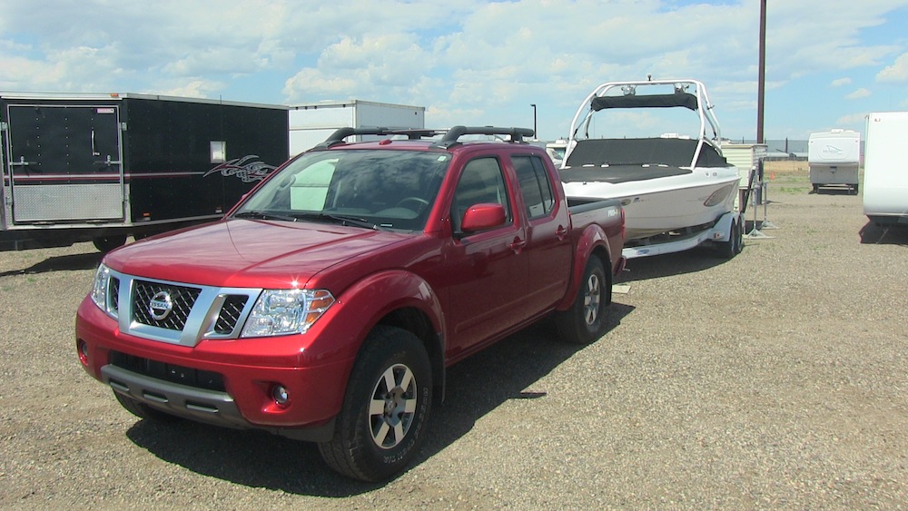 2013 Nissan Frontier Pro 4x Towing Capacity