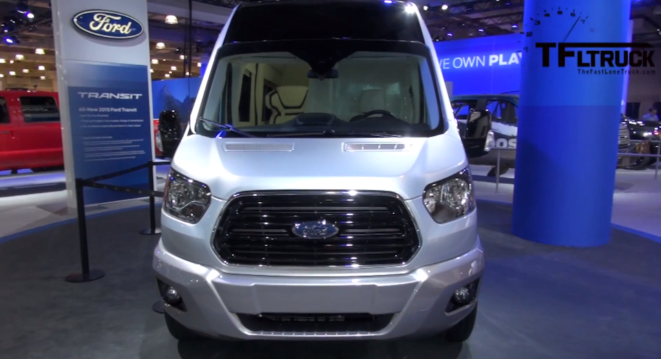 2015 Ford Transit Skyliner Concept Luxury Yacht On Wheels Video The Fast Lane Truck 7455