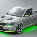 The Škoda Funstar concept is the perfect pickup to tow a miniature horse