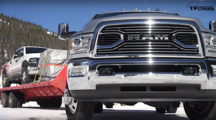 Watch New TFLtruck Videos via the Forum Before They Go Public! 2016 ram hd 3500 dually limited cummins diesel extreme towing