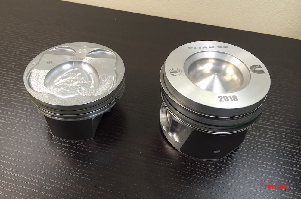 2016nissantitanxddieselcumminspiston The Fast Lane Truck