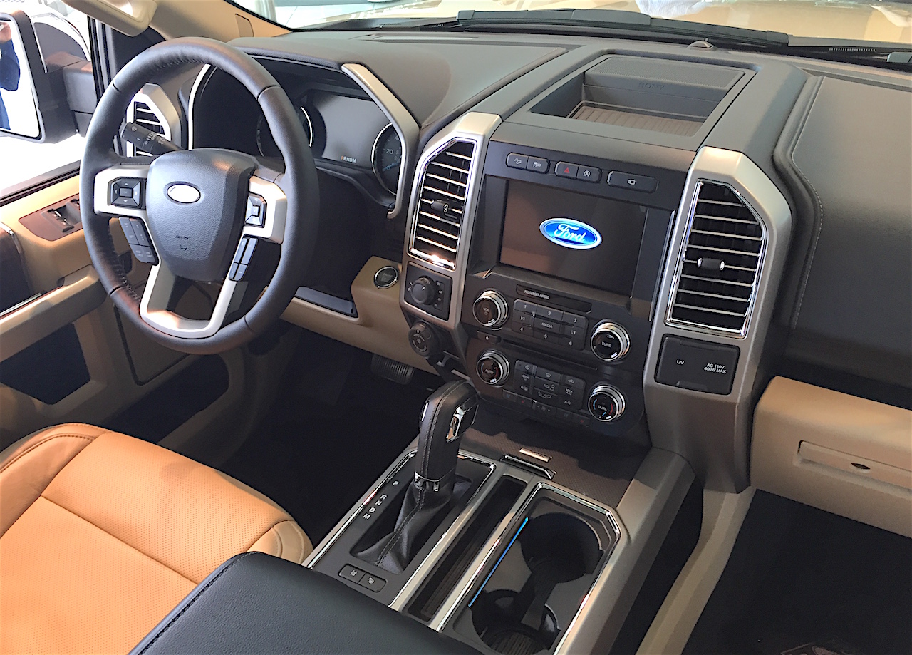 2017 Ford F150 Interior Dash The Fast