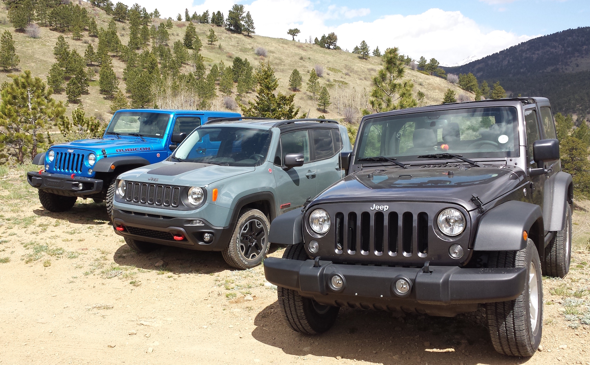 Jeep Renegade Trailhawk versus Wranglers: Which One is Just Right? [Video]  - The Fast Lane Truck