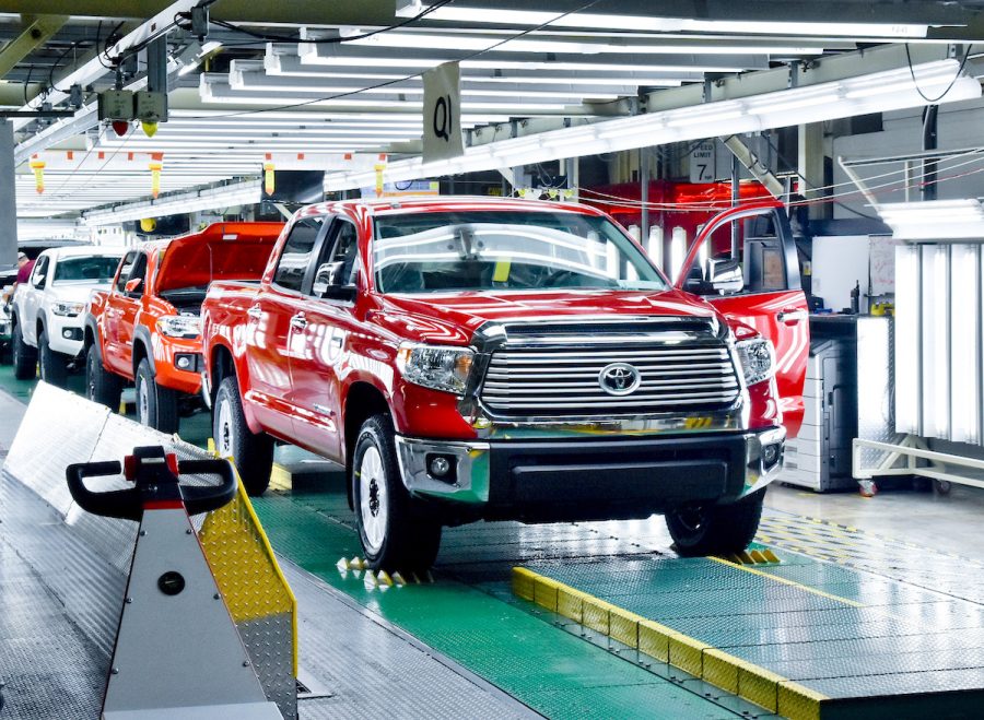 Born in Texas Toyota and Toyota Tundra Manufacturing Facility