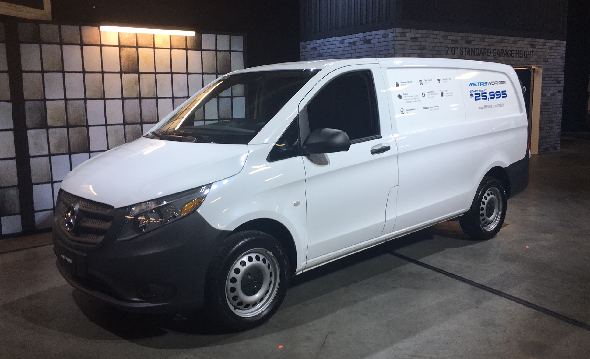 mercedesbenz metris worker The Fast Lane Truck