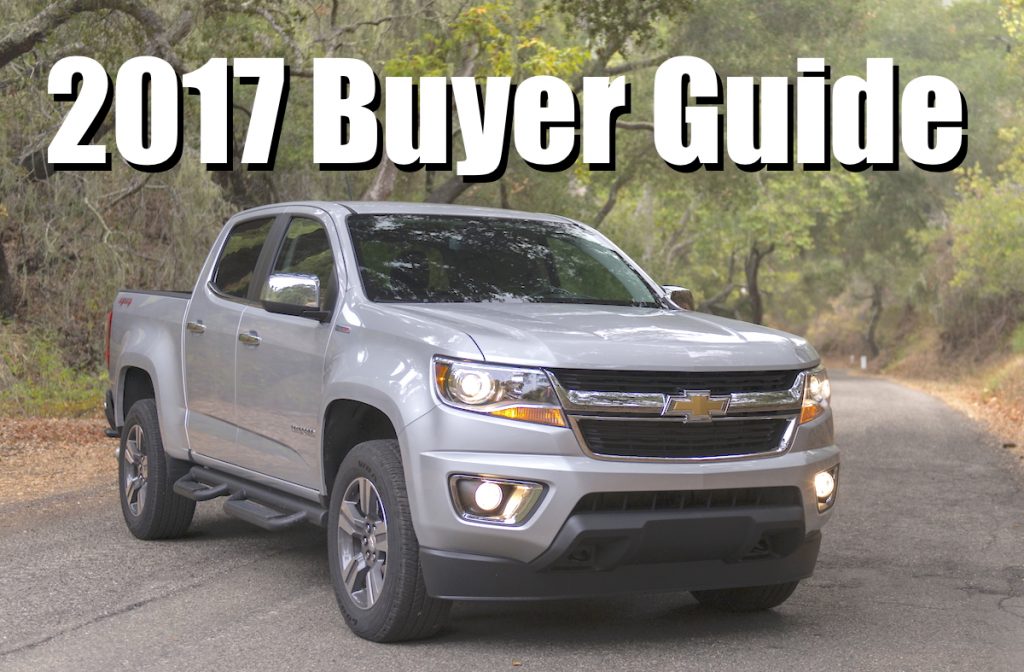 Buyer's Guide: 2017 Chevy Colorado and GMC Canyon Purchase Decisions ...