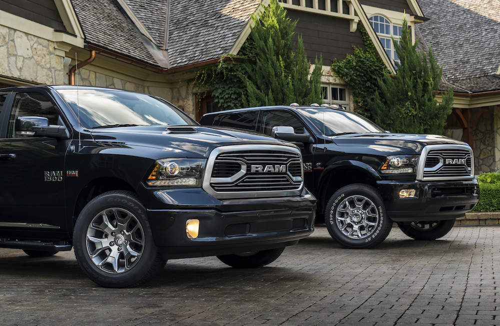 2018 Ram 1500 Limited Tungsten Edition and 2018 Ram 2500 Limited ...