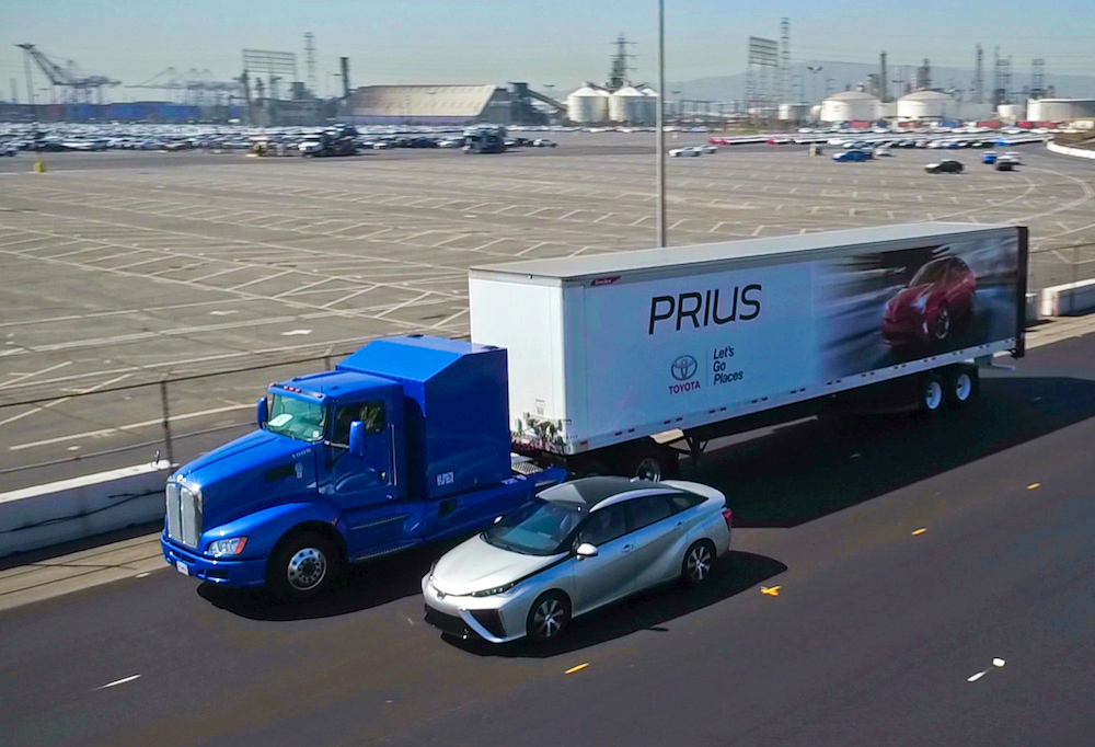 2017 Toyota Electric Truck 670 Horsepower, 200 Miles of Range, and 80,000 Lbs Capacity The