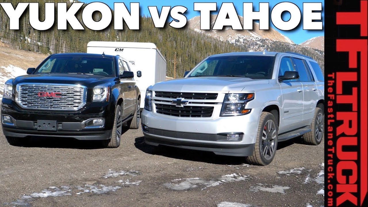 2018 Chevy Tahoe RST vs 2018 GMC Yukon XL: Which 6.2L V8 Is a Better 6 Speed Vs 10 Speed Transmission Towing