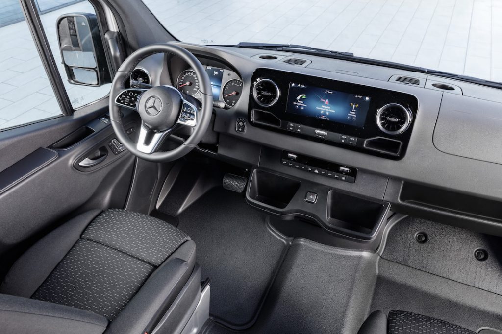 2019 Mercedes Sprinter Interior Dash 1024x682 