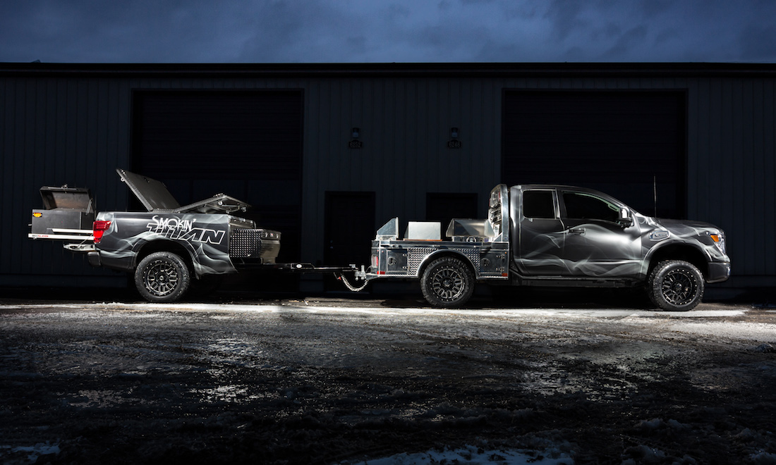 Nissan Titan Smokin Bbq The Fast Lane Truck