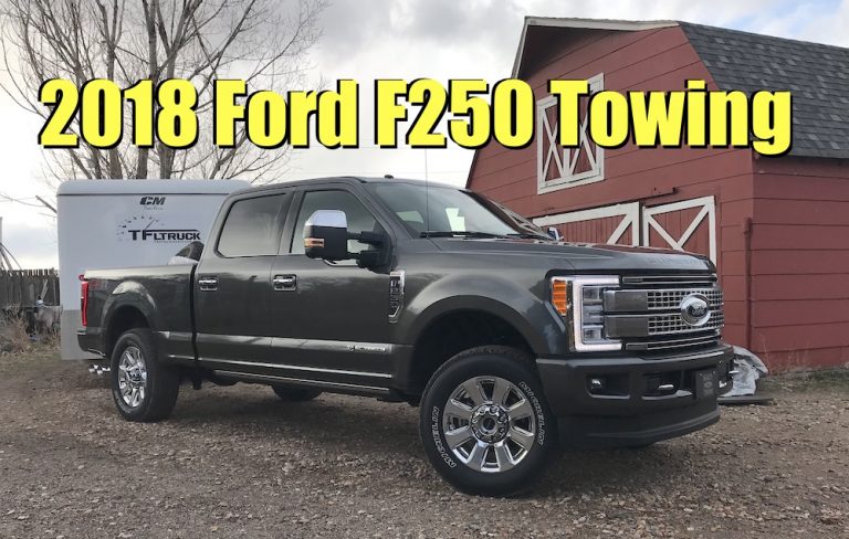 2018 Ford F250 Diesel Has Most Torque, But How Does It Tow? (Ike ...