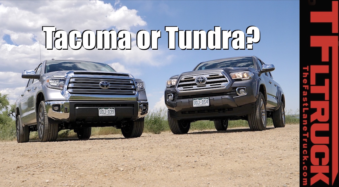 Compared: Toyota Tacoma vs Tundra, Midsize or Half-ton? Which Truck Is