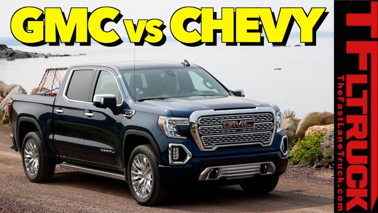 The 2019 GMC Sierra Is More Different From the Silverado Than You Might ...