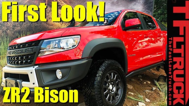 First Look at the 2019 Chevy Colorado ZR2 BISON from the State Fair of Texas (Video) - The Fast