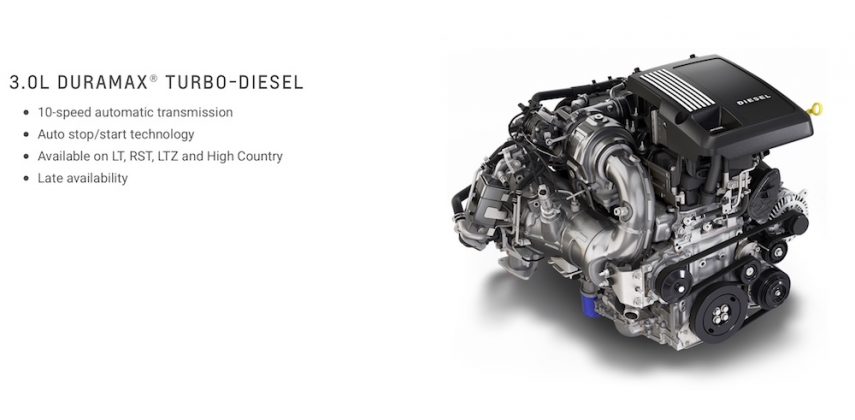 2019 Chevy Silverado 1500 3.0L Duramax Diesel - First Official Image ...