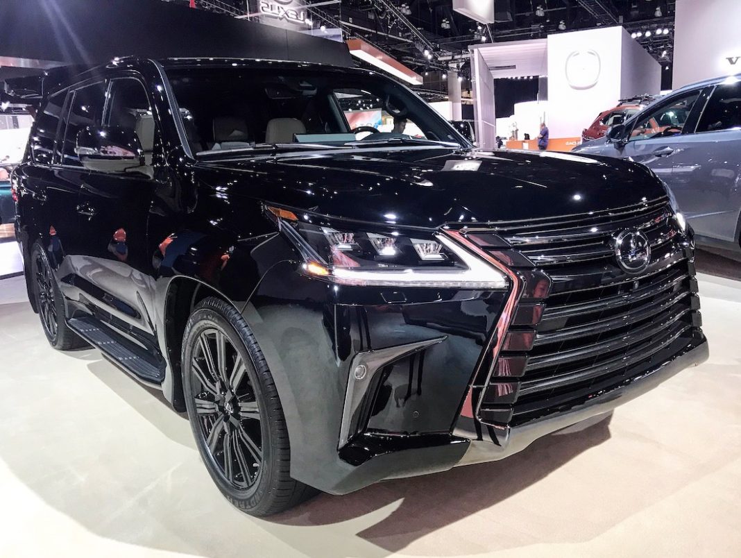 This 2019 Lexus LX 570 Inspiration Series Is Fully Blacked Out and ...