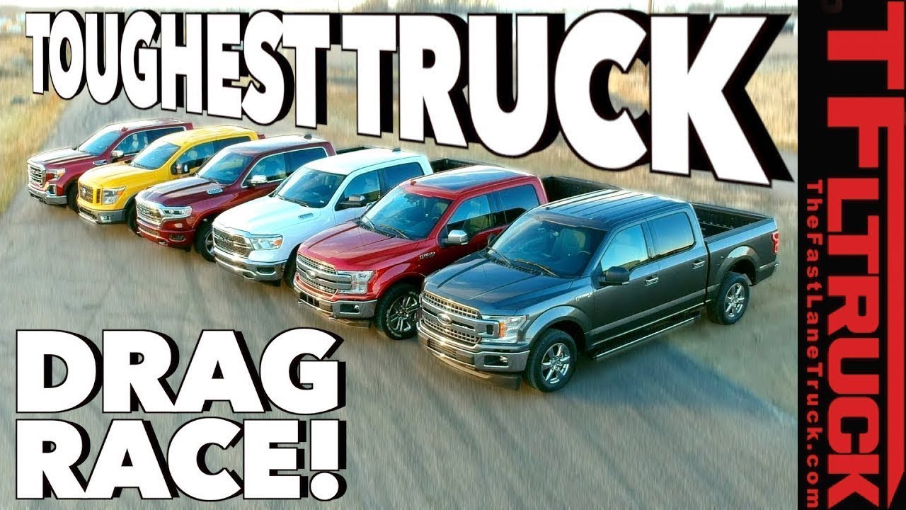 What's The Fastest HalfTon You Can Buy? 2019 Toughest Truck Drag Race