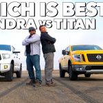 2019 Toyota Tundra TRD Pro vs Nissan Titan PRO-4X: Drag Race & Ramp Suspension Flex Comparison (Video) 2019 toyota tundra trd pro nissan titan pro-4x