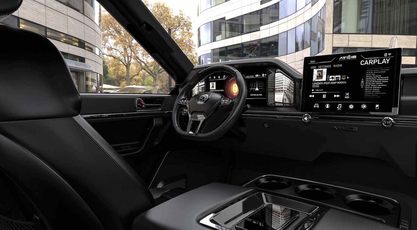 atlis-electric-truck-xt-interior-wheel-dash - The Fast Lane Truck