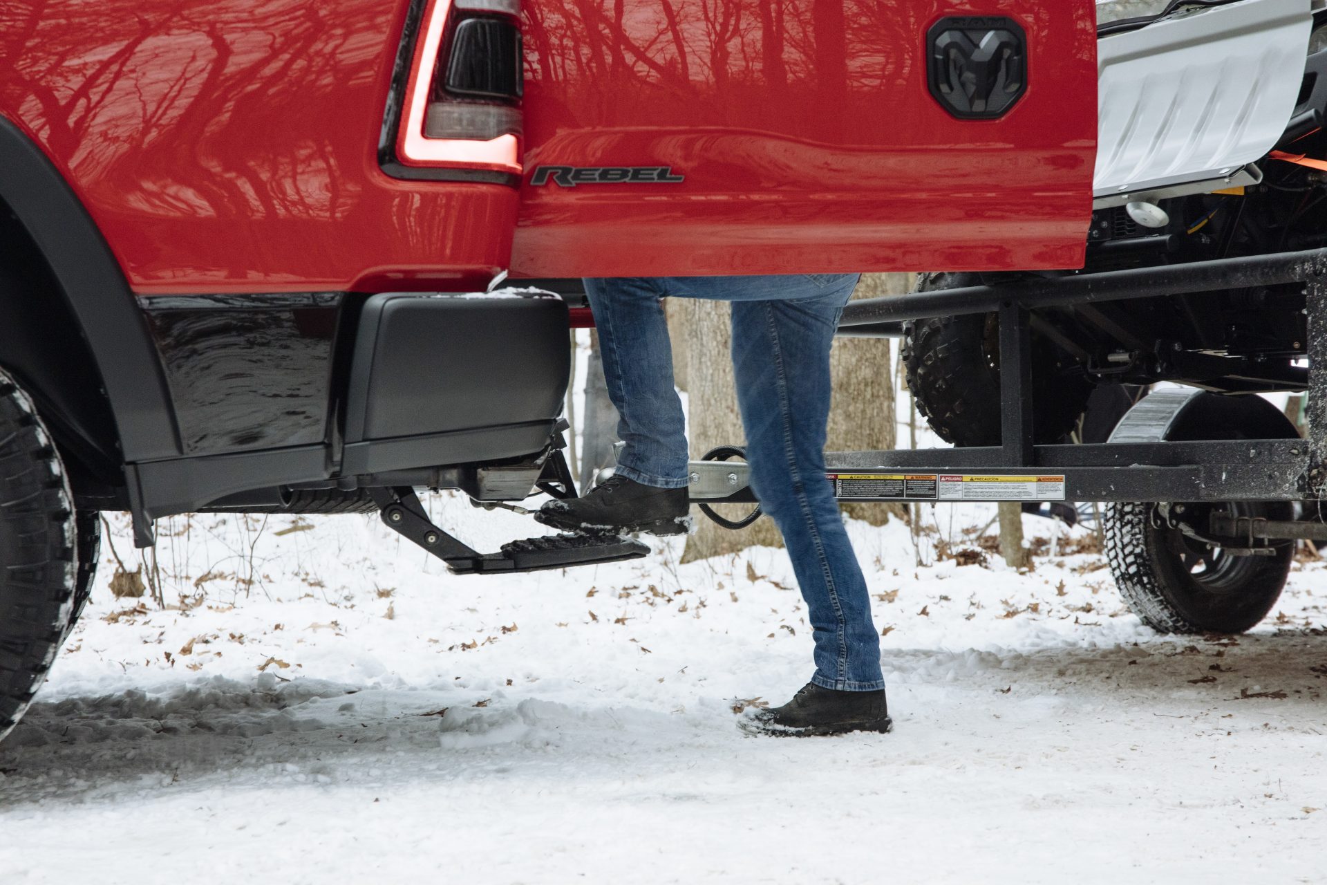 2019 Ram 1500 Multifunction Tailgate Adds Barn Doors to the Bed The