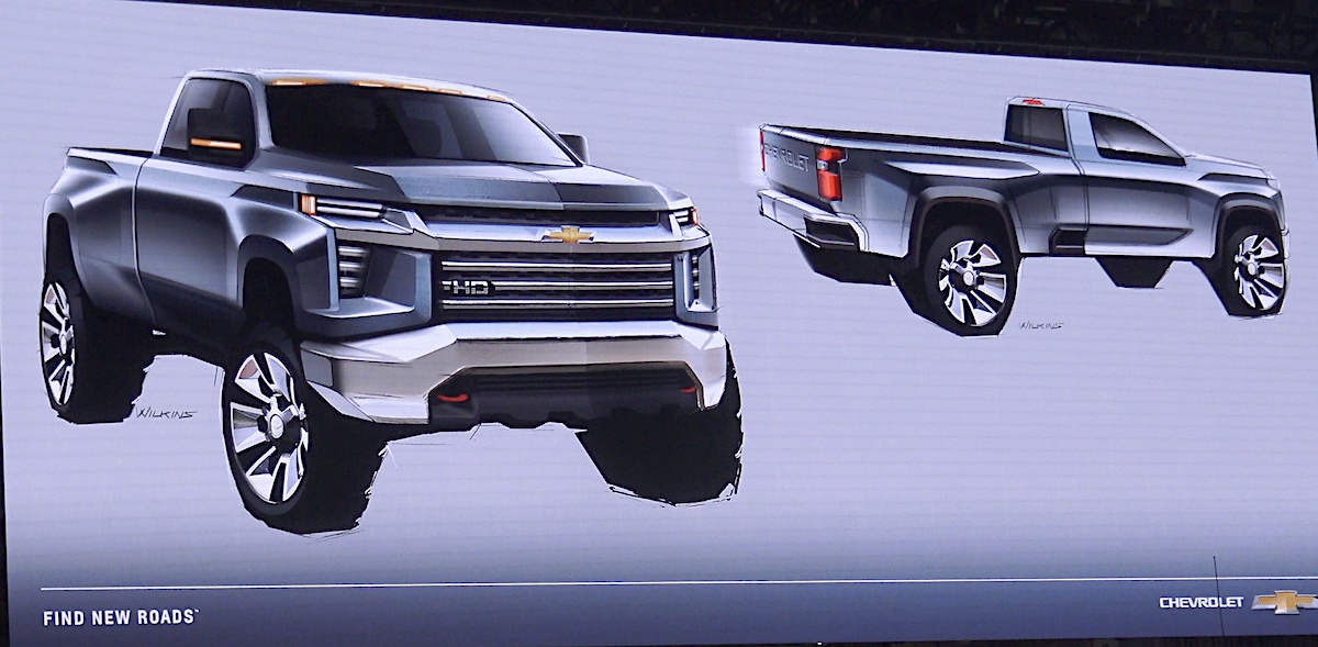 2020 Chevy Silverado HD: Design Sketches for a New Look - The Fast Lane