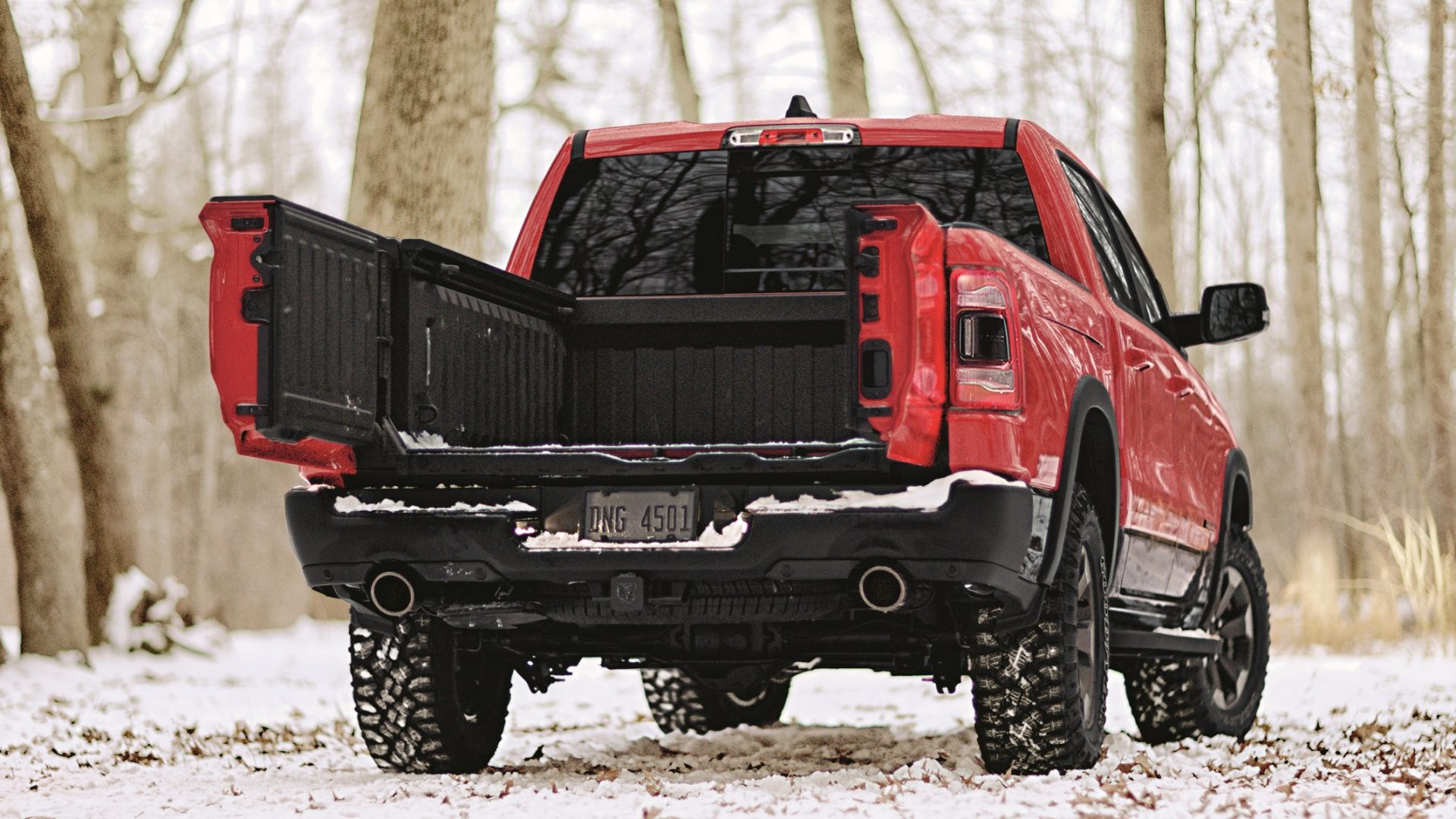 2019 Ram 1500 Multifunction Tailgate Adds Barn Doors to the Bed The