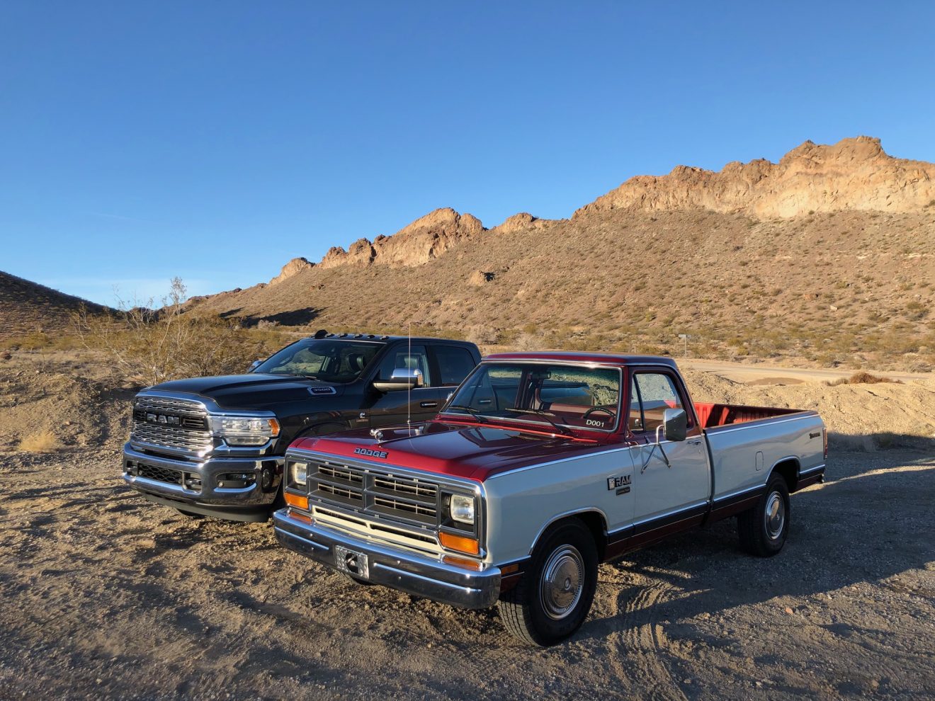 Cummins engine in a Dodge Ram