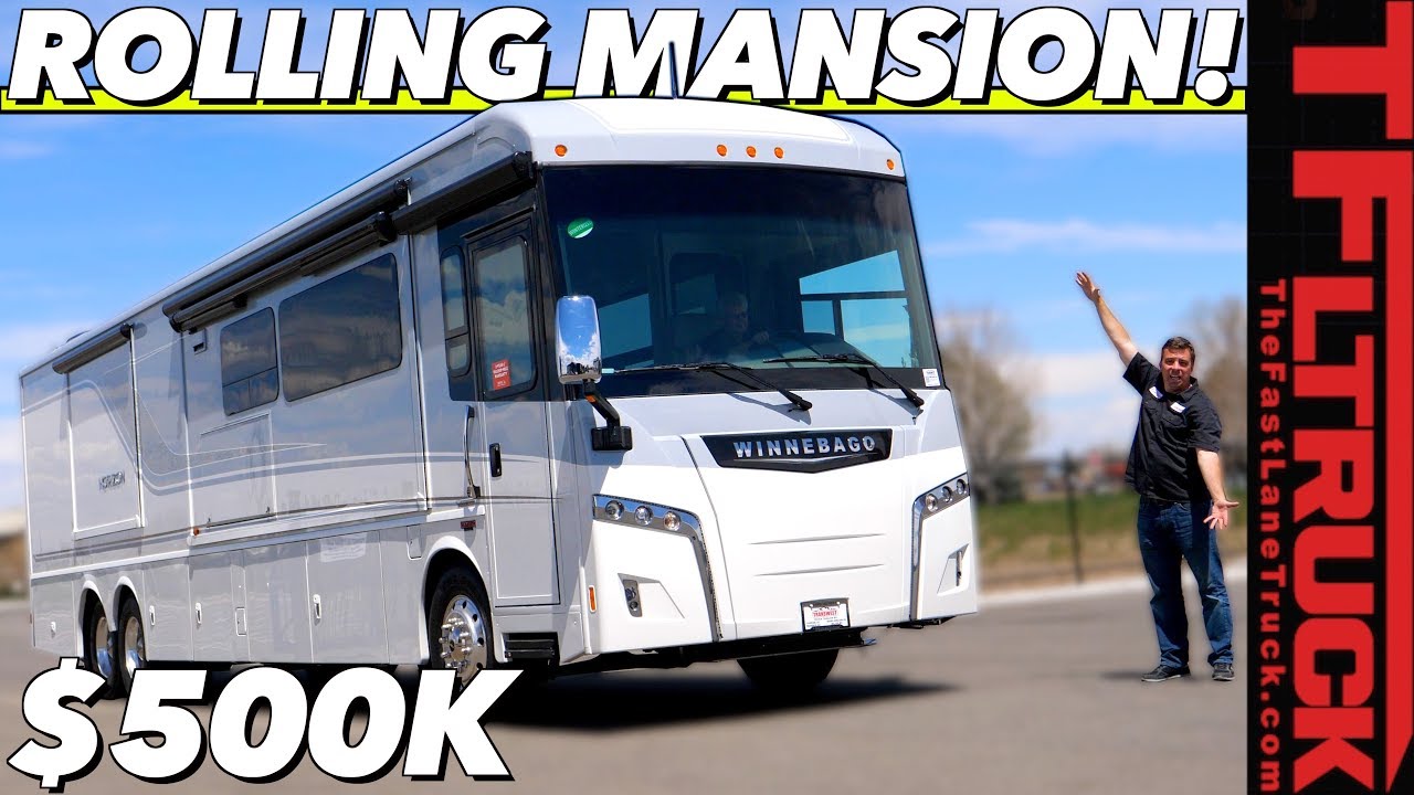 Meet the Most Luxurious and Most Expensive Winnebago We Take it For a