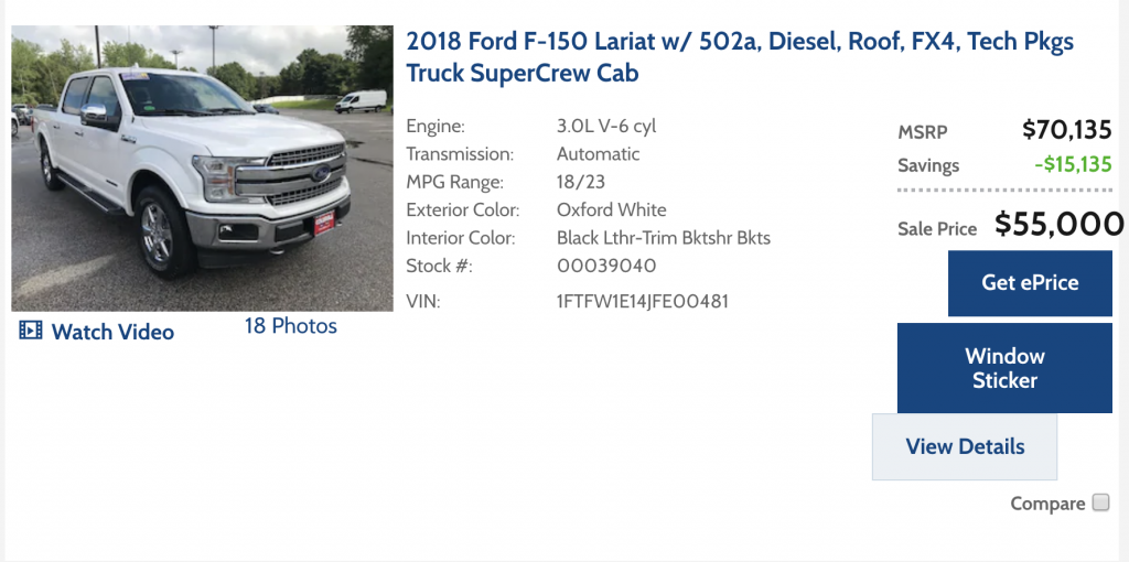 You Can Get Up To 16000 Off On A New 2018 Ford F 150