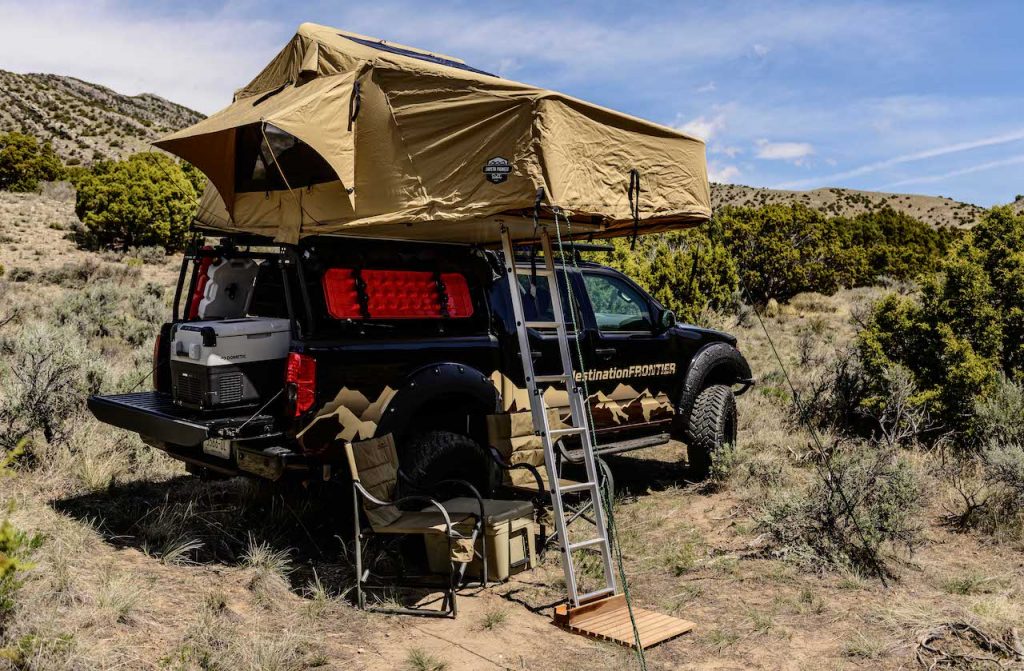 This Nissan Frontier Destination Is a Built Overland Rig For Under