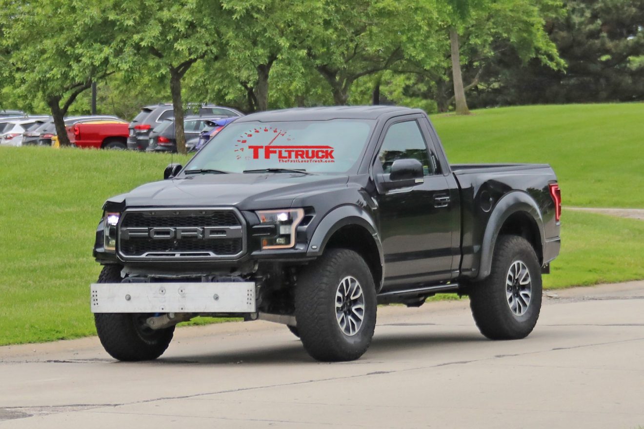 Spied! Single Cab Ford F-150 Raptor Caught Testing...Or Is It A Bronco ...