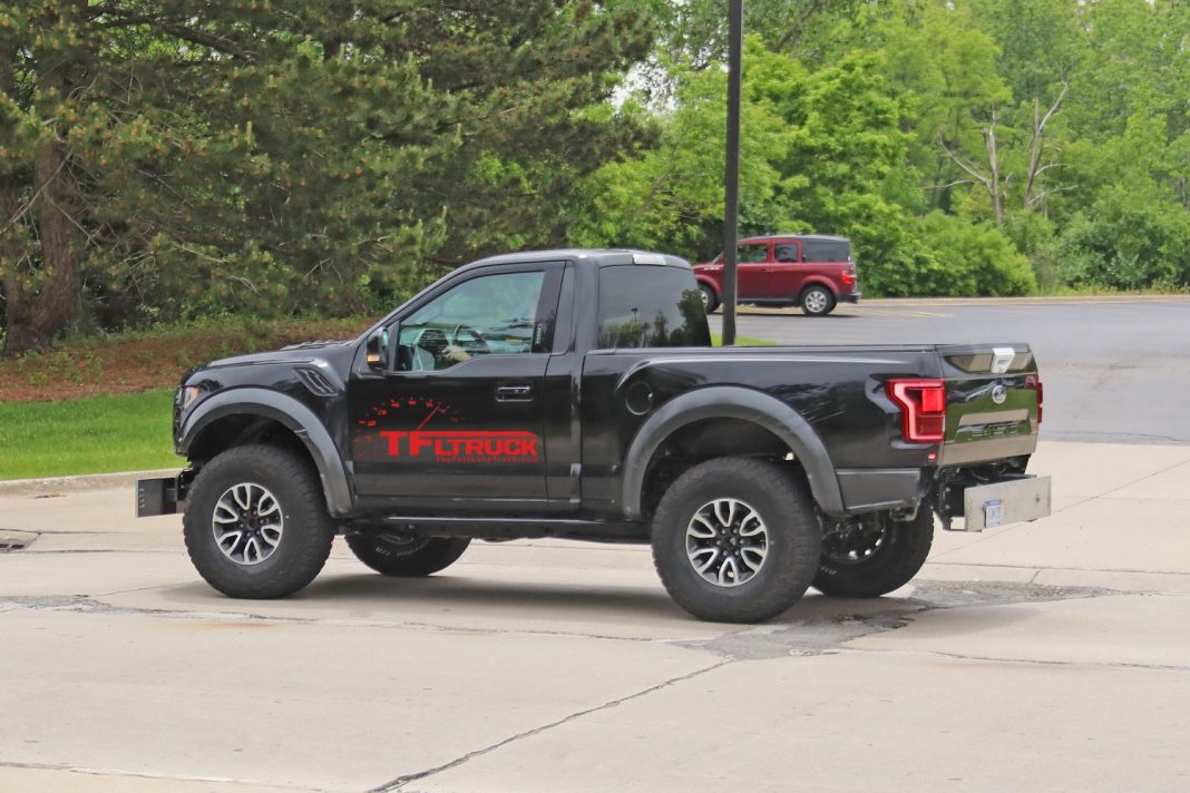 Spied! Single Cab Ford F-150 Raptor Caught Testingor Is It A Bronco 