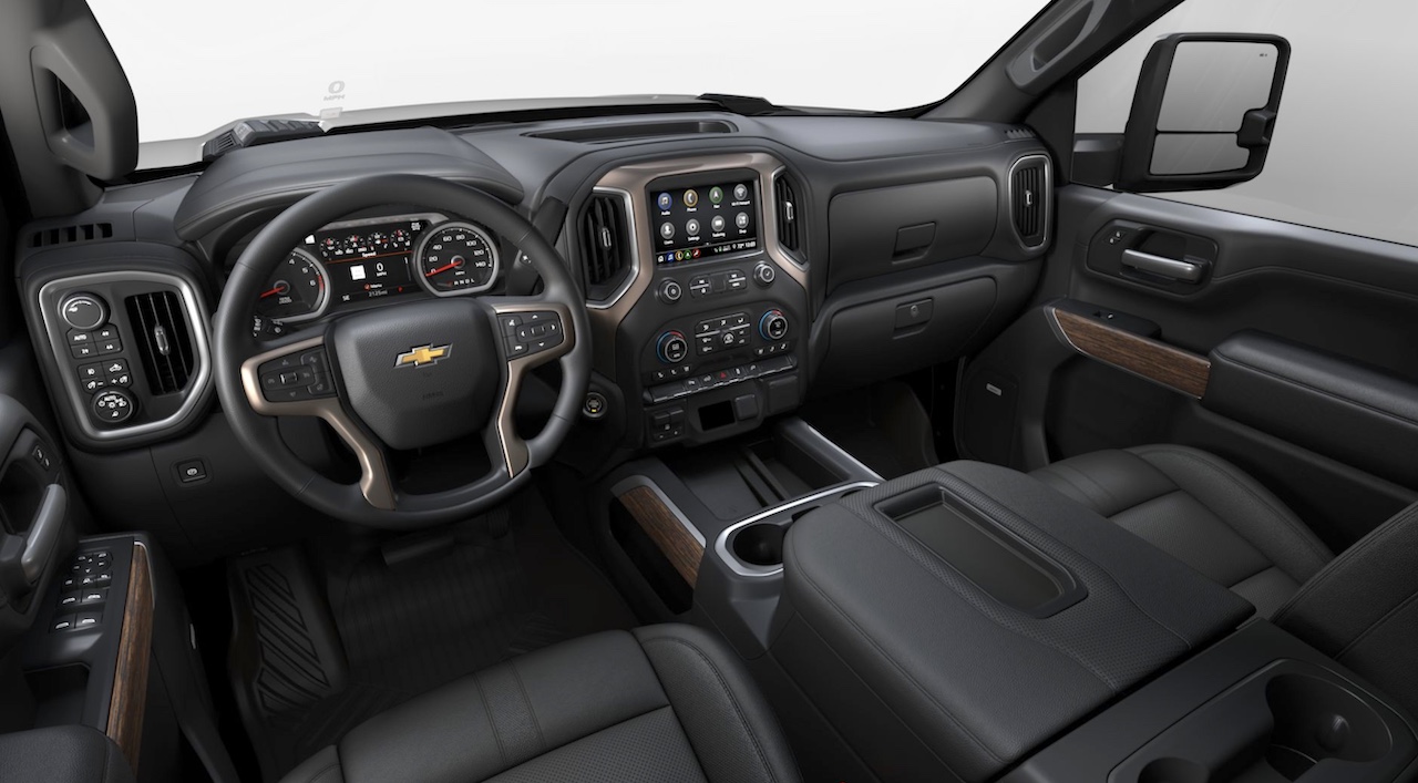 2020-chevy-silverado-hd-2500-high-country-interior - The Fast Lane Truck