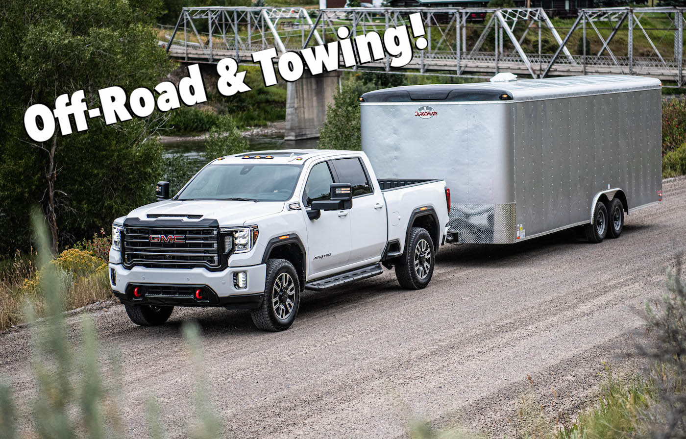 We Tow 14,000 Lbs With The 2020 GMC Sierra HD AT4 Off-Road Truck ...