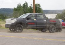 2021 Toyota Tundra Prototypes with Big Grilles and Sport Wheels (Spied) 2021 Toyota Tundra crew cab 4x4 4wd
