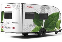No Way! This e.Home Coco Camping Trailer Can Help Tow Itself – It Can Park Itself Too