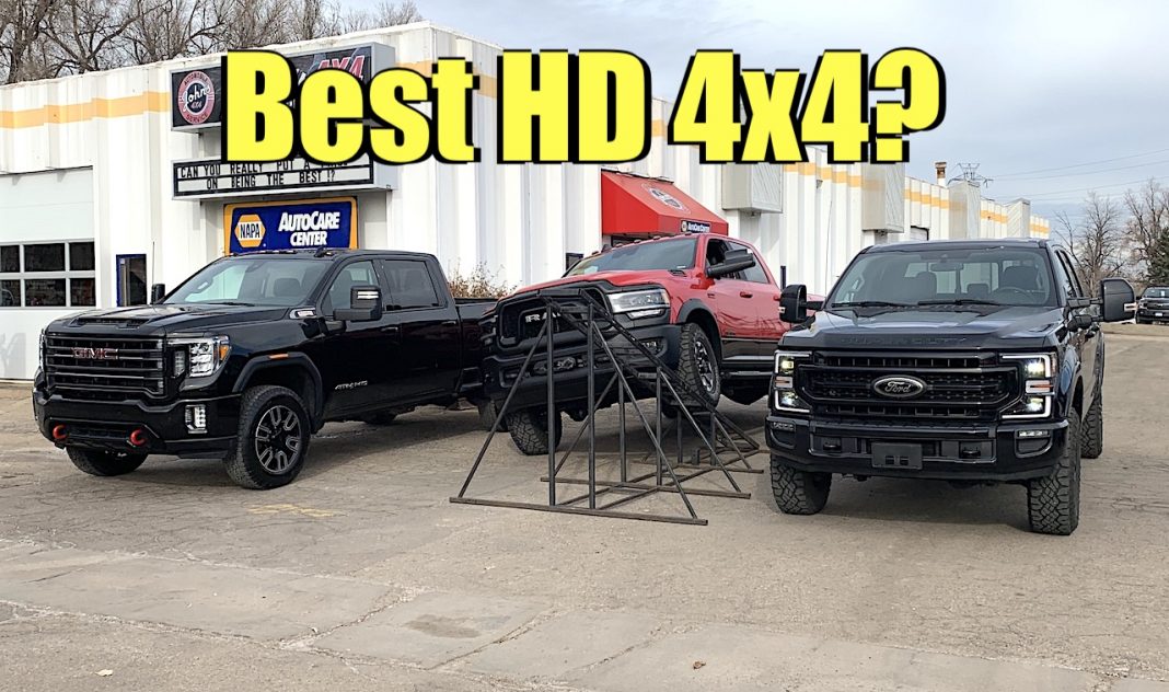 Which Is The Best New Heavy Duty 4x4 Truck 2020 Ford Tremor Vs Ram