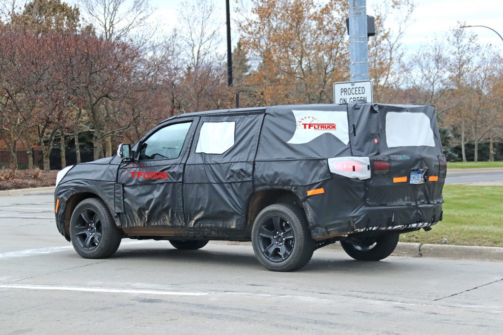 2021 jeep grand wagoneer - this truck-based suv uses