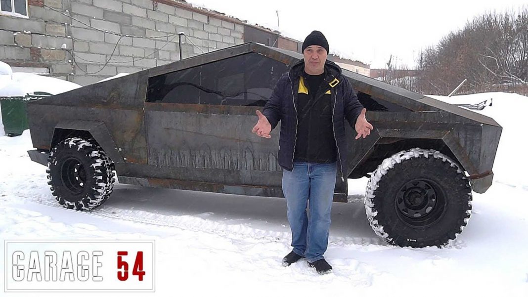 Another Russian Tesla Cybertruck Clone Is Just About Complete - It's ...