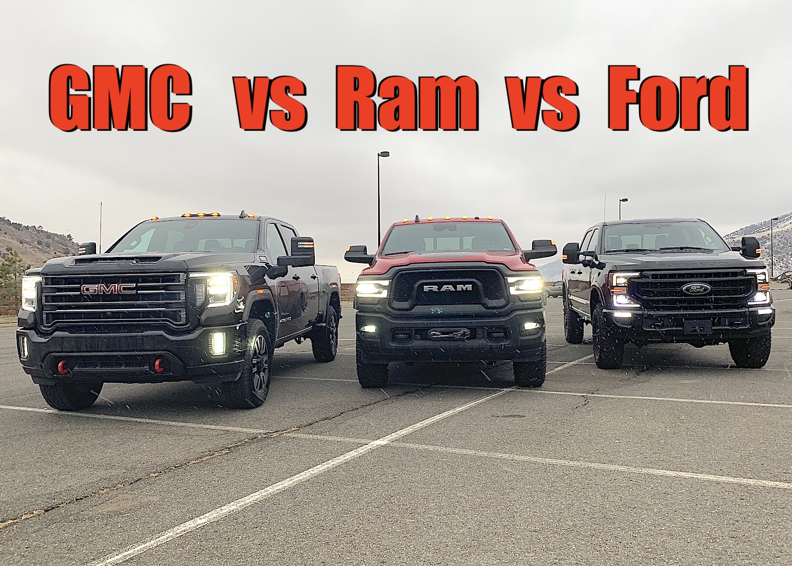 2020 Ford Tremor vs 2020 GMC HD AT4 vs 2020 Ram Power Wagon Which Is