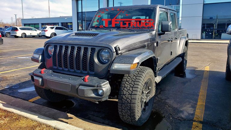 Look Guys The Jeep Gladiator EcoDiesel Does Exist Here s Another Peek Before Its Official 