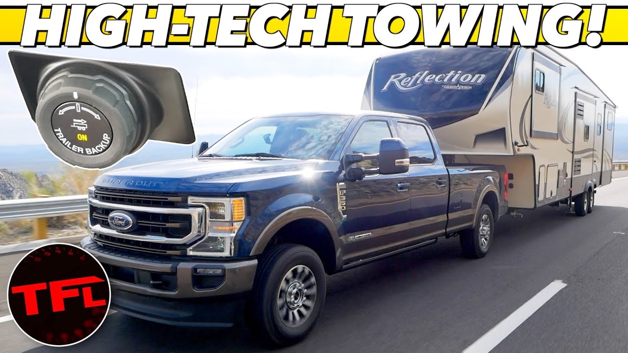 Look Ma, No Hands! Watch The 2020 Ford Super Duty's Towing Tech In