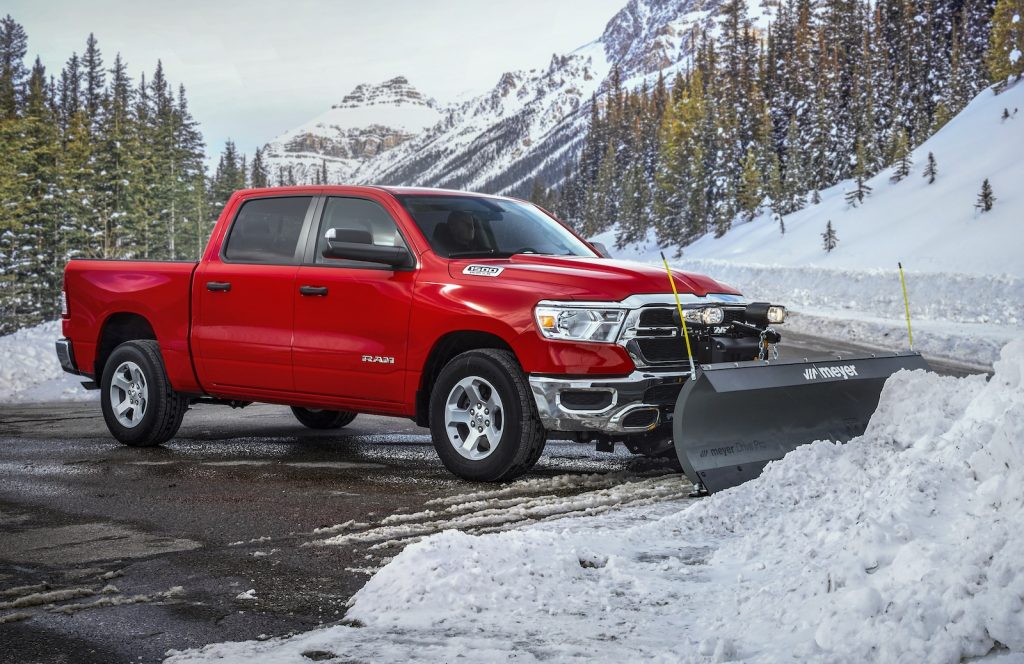 Winter Ready! 2021 Ram 1500 Is Adding a Snow Plow Package (News) The