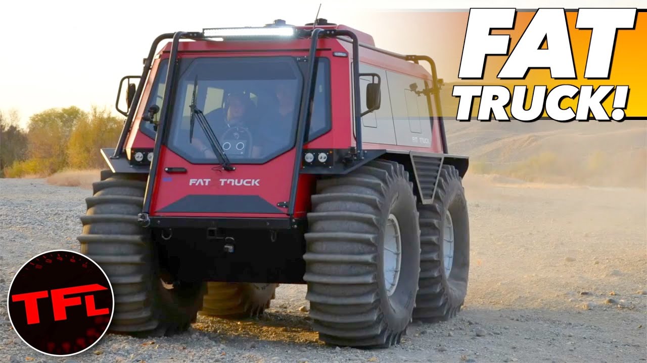 Don't Call It A SHERP! The New Amphibious 4x4 Fat Truck Goes Anywhere It Wants The Fast Lane Truck