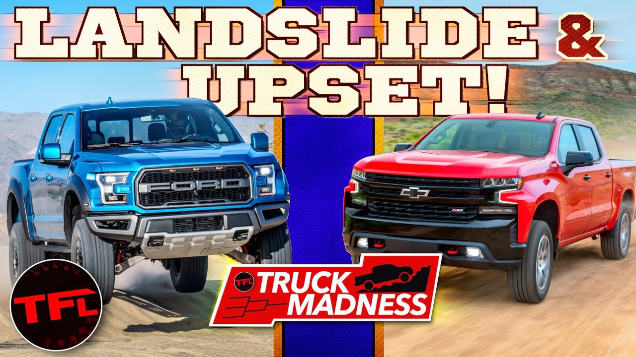 The Best OffRoad Truck is... Ford Raptor vs Chevy Silverado Trail Boss